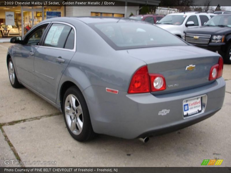 Golden Pewter Metallic / Ebony 2009 Chevrolet Malibu LT Sedan