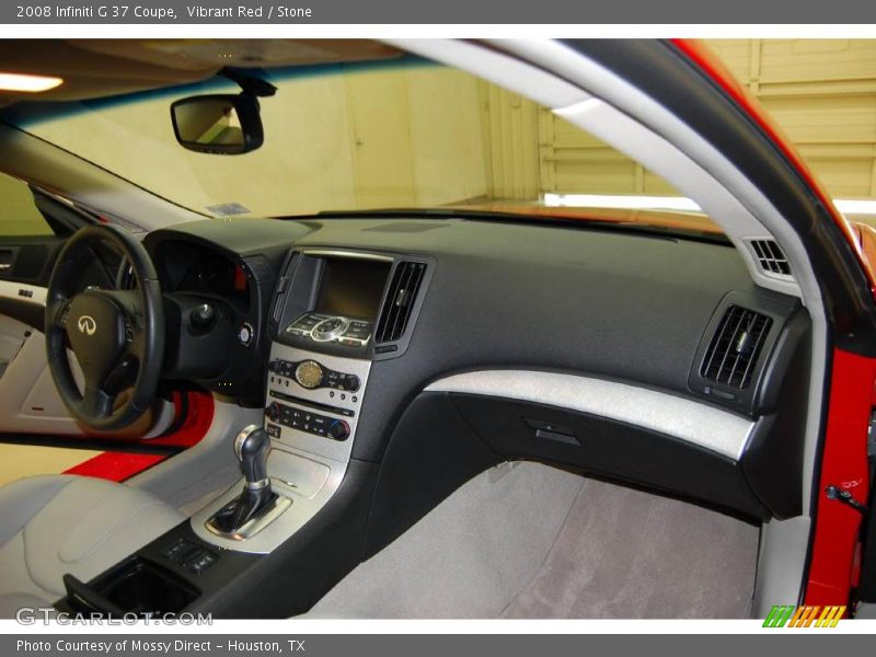 Vibrant Red / Stone 2008 Infiniti G 37 Coupe