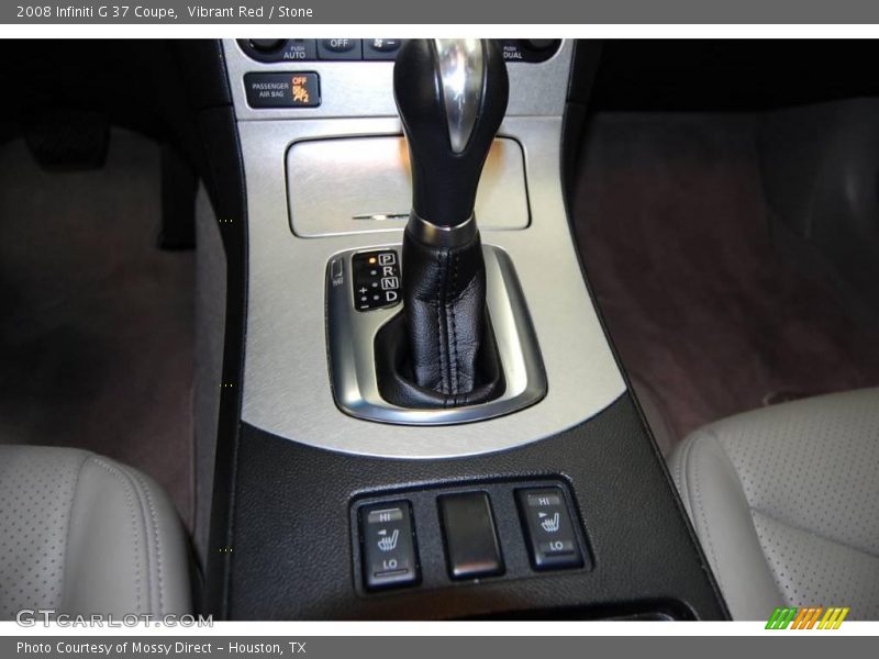 Vibrant Red / Stone 2008 Infiniti G 37 Coupe