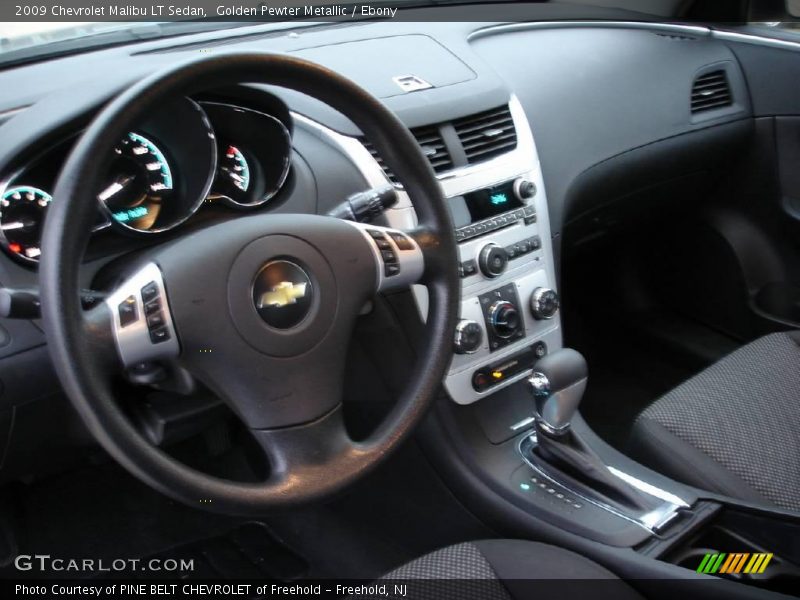 Golden Pewter Metallic / Ebony 2009 Chevrolet Malibu LT Sedan