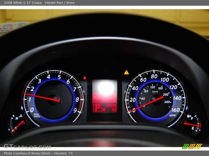 Vibrant Red / Stone 2008 Infiniti G 37 Coupe