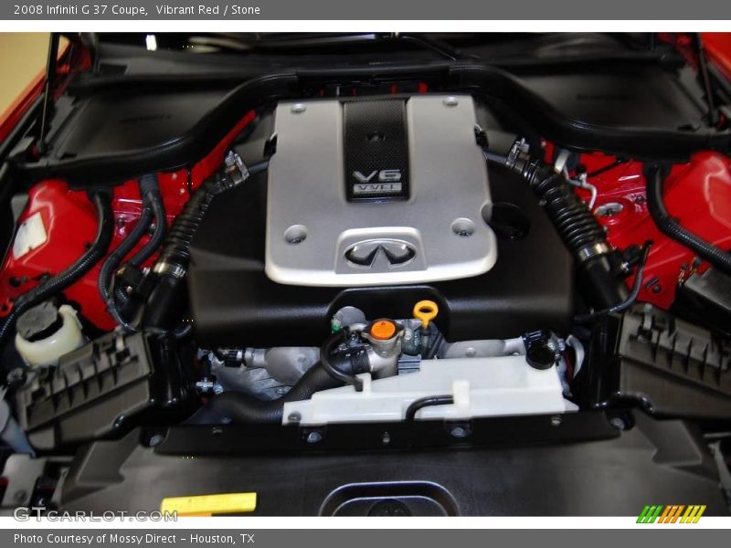 Vibrant Red / Stone 2008 Infiniti G 37 Coupe