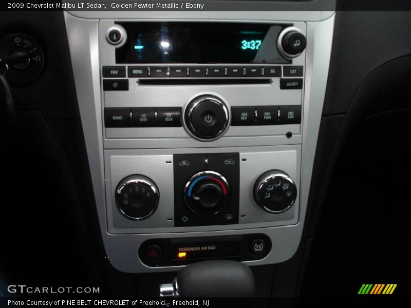 Golden Pewter Metallic / Ebony 2009 Chevrolet Malibu LT Sedan