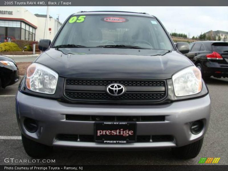 Black / Taupe 2005 Toyota RAV4 4WD