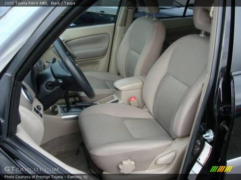 Black / Taupe 2005 Toyota RAV4 4WD