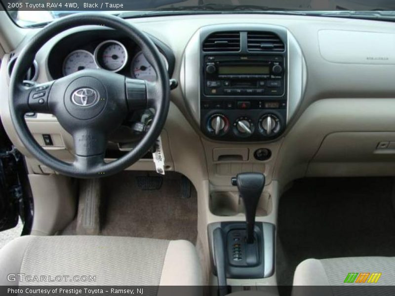 Black / Taupe 2005 Toyota RAV4 4WD