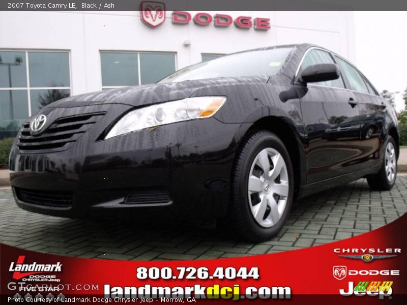 Black / Ash 2007 Toyota Camry LE