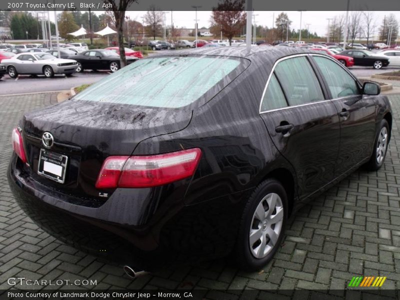 Black / Ash 2007 Toyota Camry LE