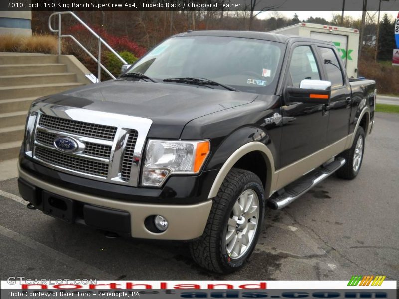 Tuxedo Black / Chapparal Leather 2010 Ford F150 King Ranch SuperCrew 4x4