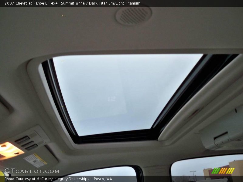 Summit White / Dark Titanium/Light Titanium 2007 Chevrolet Tahoe LT 4x4