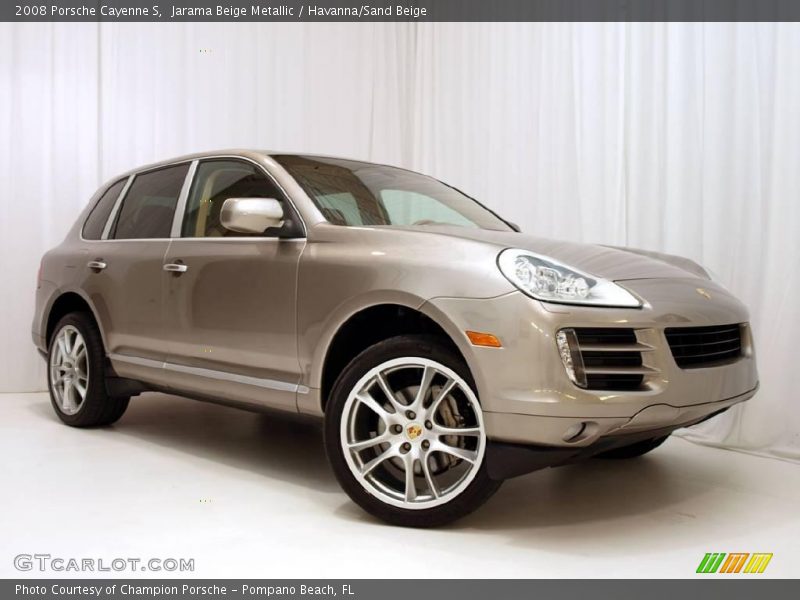 Jarama Beige Metallic / Havanna/Sand Beige 2008 Porsche Cayenne S