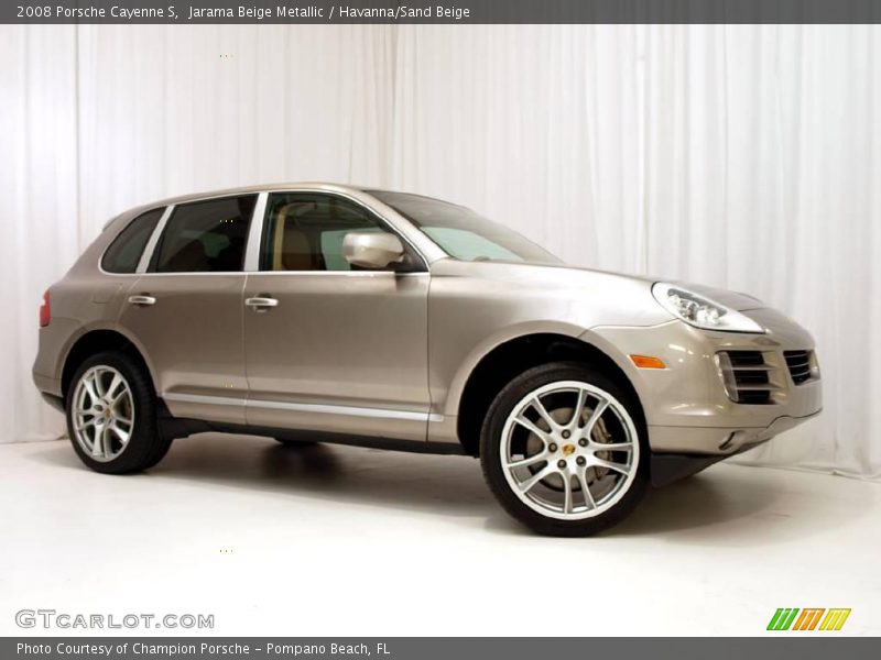 Jarama Beige Metallic / Havanna/Sand Beige 2008 Porsche Cayenne S