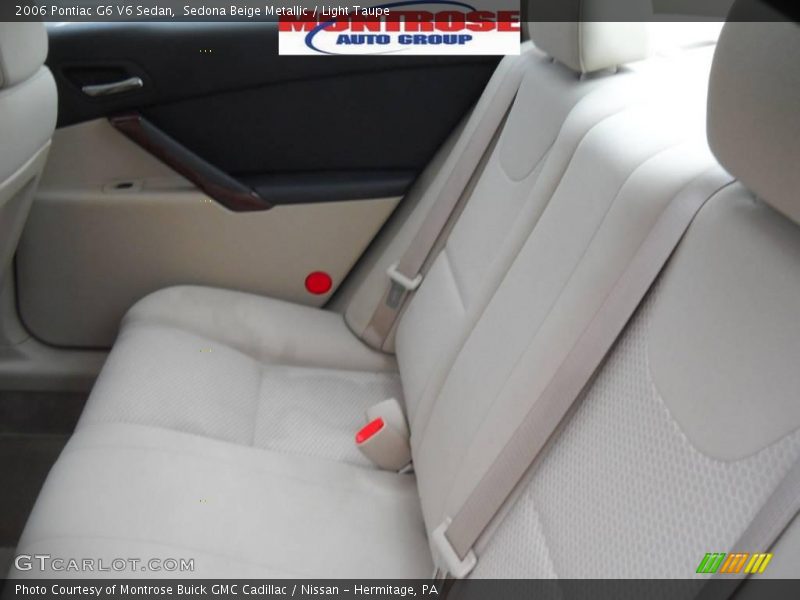 Sedona Beige Metallic / Light Taupe 2006 Pontiac G6 V6 Sedan