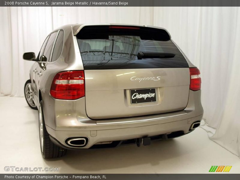 Jarama Beige Metallic / Havanna/Sand Beige 2008 Porsche Cayenne S