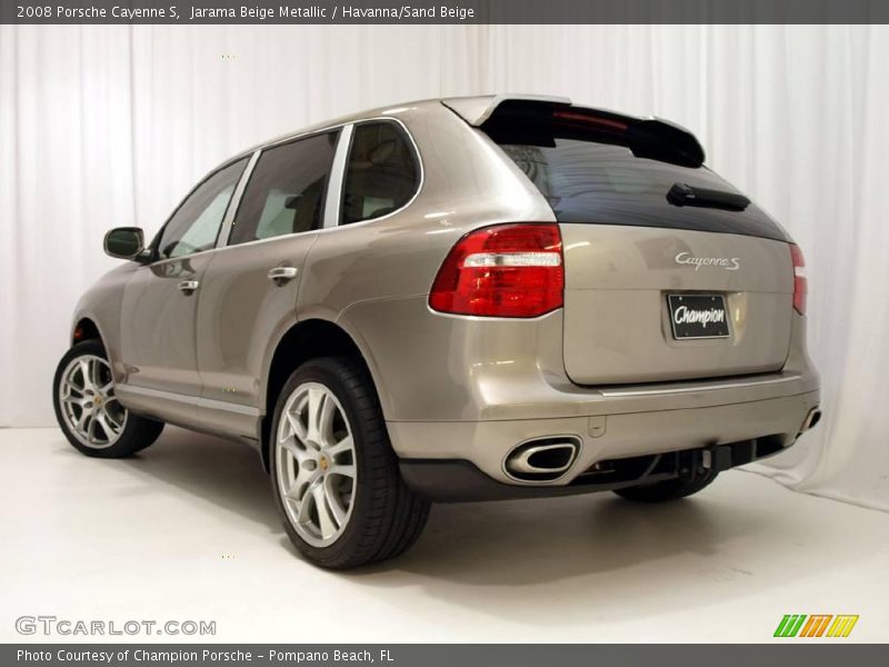 Jarama Beige Metallic / Havanna/Sand Beige 2008 Porsche Cayenne S