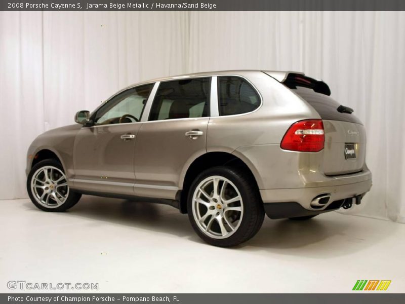 Jarama Beige Metallic / Havanna/Sand Beige 2008 Porsche Cayenne S