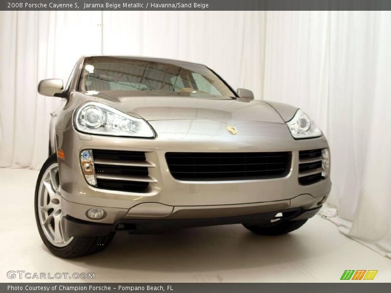 Jarama Beige Metallic / Havanna/Sand Beige 2008 Porsche Cayenne S