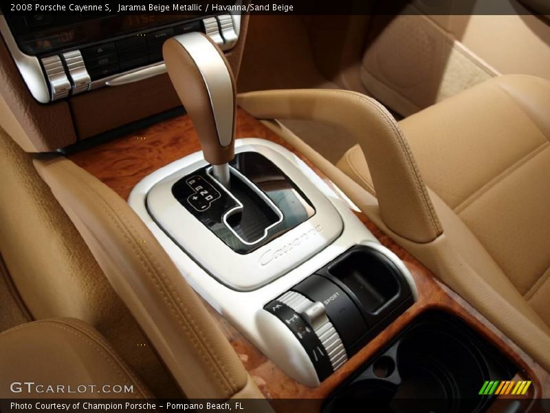 Jarama Beige Metallic / Havanna/Sand Beige 2008 Porsche Cayenne S