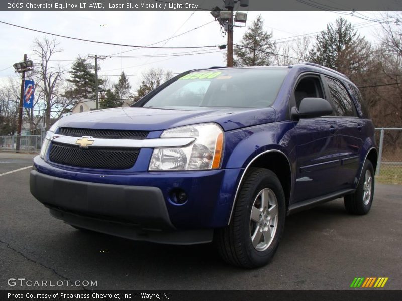 Laser Blue Metallic / Light Gray 2005 Chevrolet Equinox LT AWD