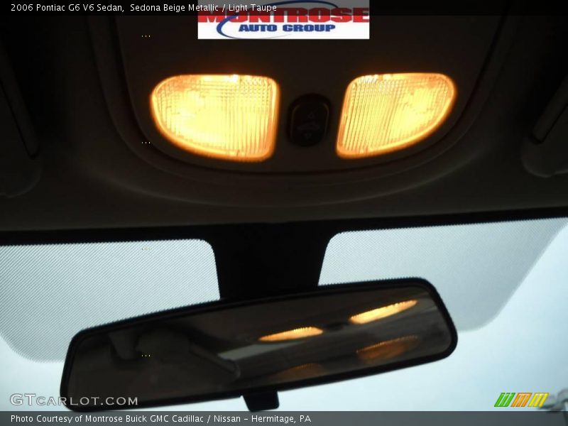 Sedona Beige Metallic / Light Taupe 2006 Pontiac G6 V6 Sedan