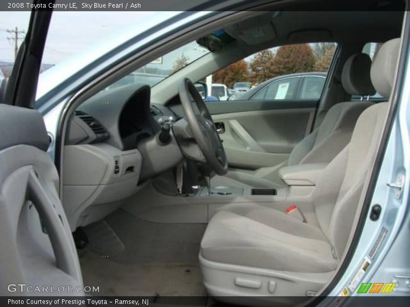 Sky Blue Pearl / Ash 2008 Toyota Camry LE