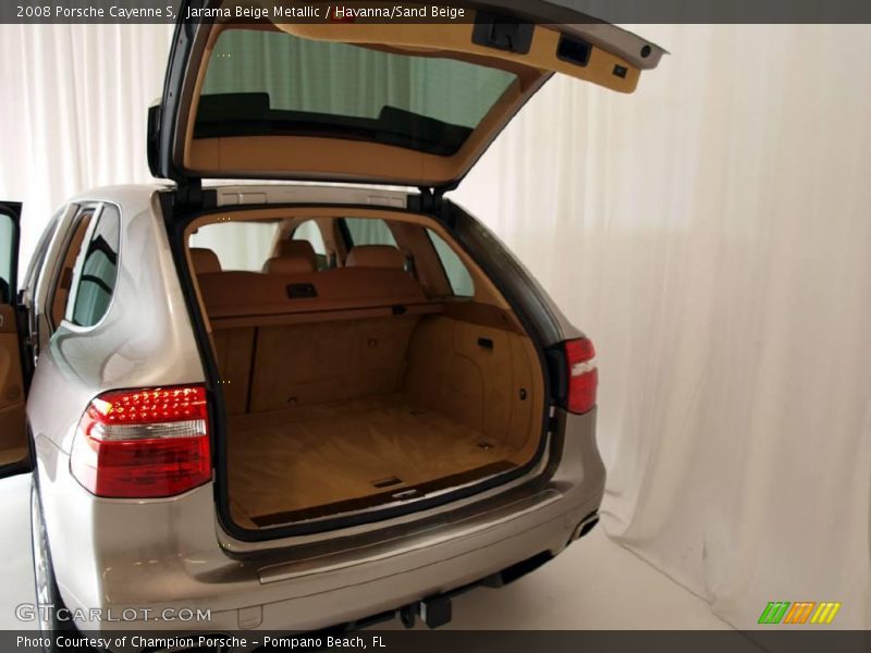 Jarama Beige Metallic / Havanna/Sand Beige 2008 Porsche Cayenne S
