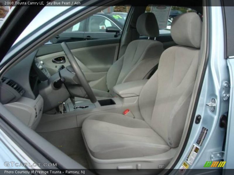 Sky Blue Pearl / Ash 2008 Toyota Camry LE