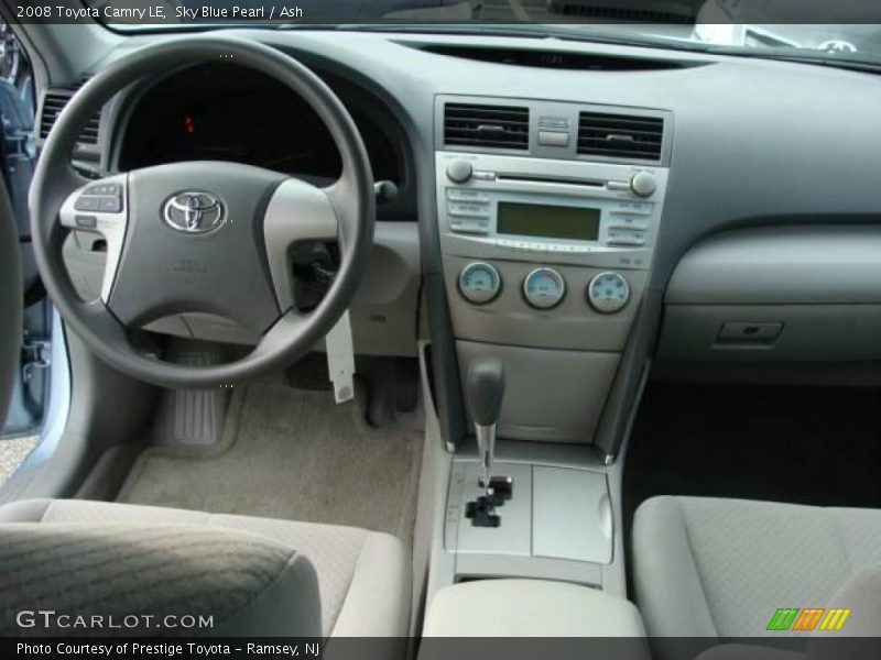Sky Blue Pearl / Ash 2008 Toyota Camry LE