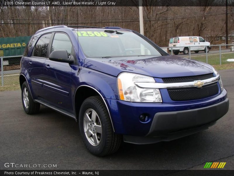 Laser Blue Metallic / Light Gray 2005 Chevrolet Equinox LT AWD