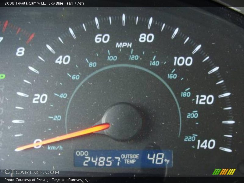 Sky Blue Pearl / Ash 2008 Toyota Camry LE