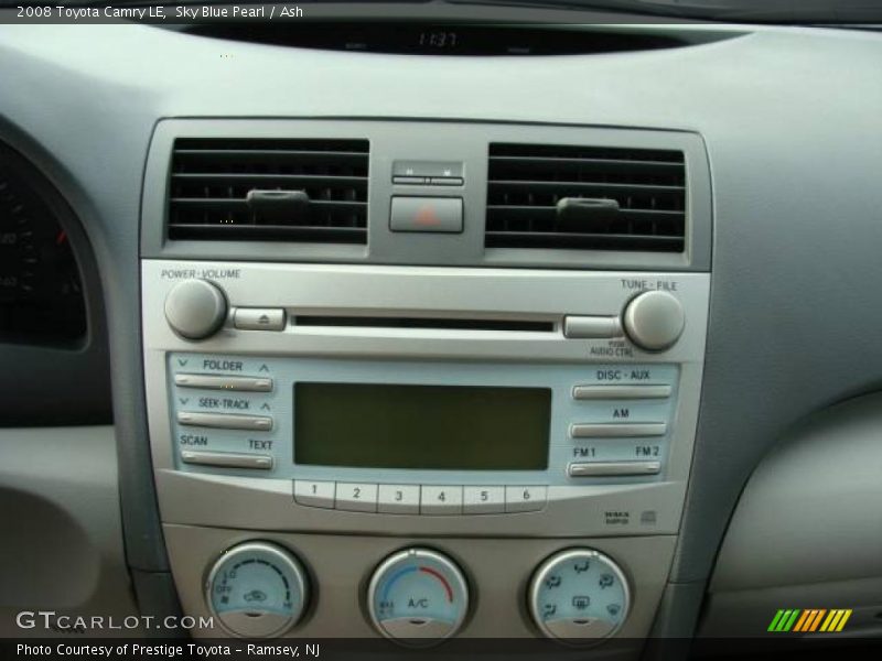 Sky Blue Pearl / Ash 2008 Toyota Camry LE