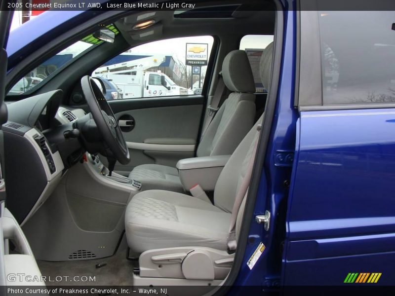 Laser Blue Metallic / Light Gray 2005 Chevrolet Equinox LT AWD