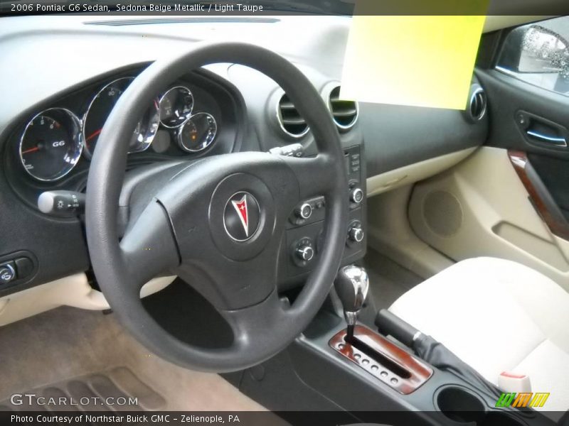 Sedona Beige Metallic / Light Taupe 2006 Pontiac G6 Sedan