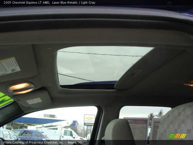 Laser Blue Metallic / Light Gray 2005 Chevrolet Equinox LT AWD