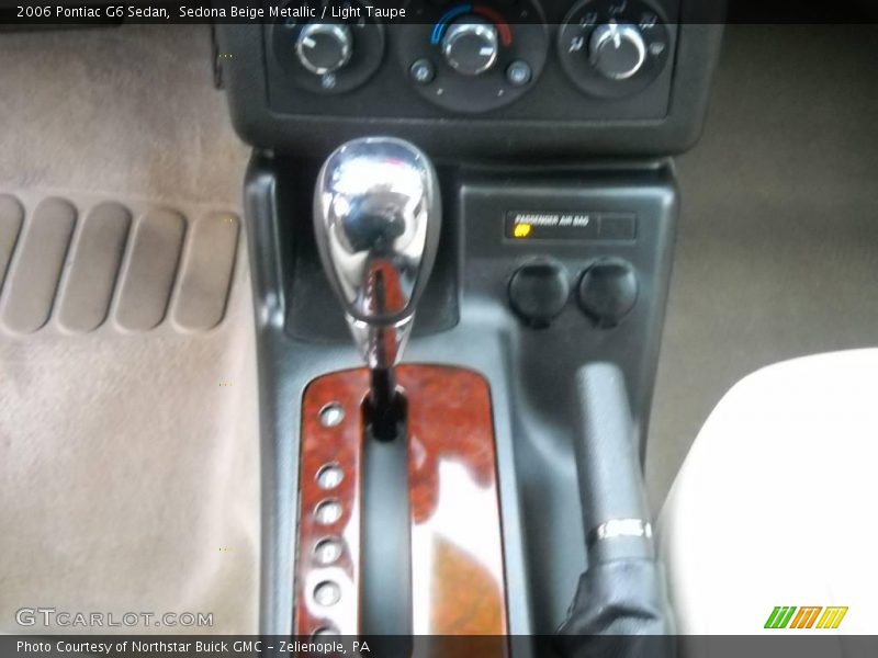 Sedona Beige Metallic / Light Taupe 2006 Pontiac G6 Sedan