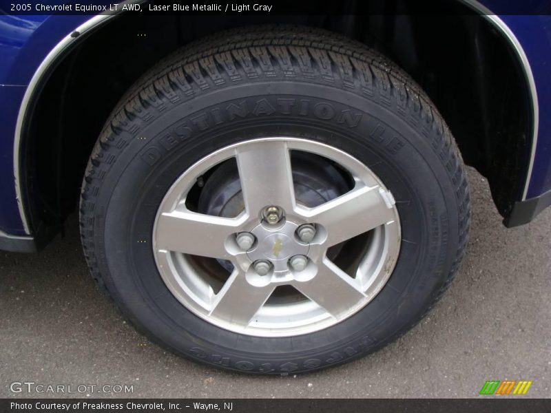 Laser Blue Metallic / Light Gray 2005 Chevrolet Equinox LT AWD