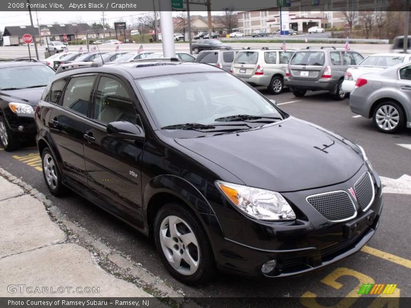 Abyss Black / Graphite 2008 Pontiac Vibe