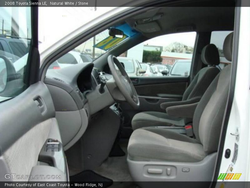 Natural White / Stone 2008 Toyota Sienna LE
