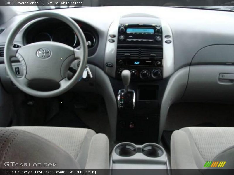 Natural White / Stone 2008 Toyota Sienna LE
