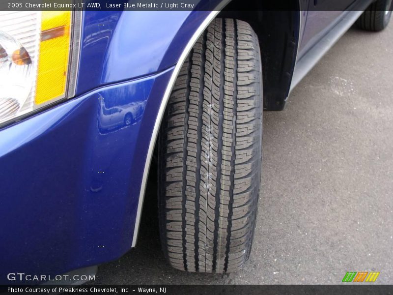 Laser Blue Metallic / Light Gray 2005 Chevrolet Equinox LT AWD