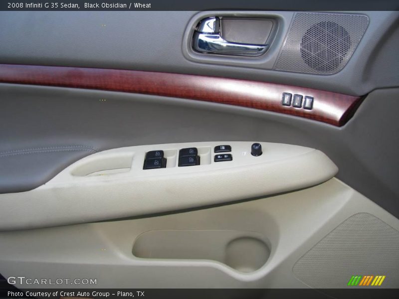 Black Obsidian / Wheat 2008 Infiniti G 35 Sedan