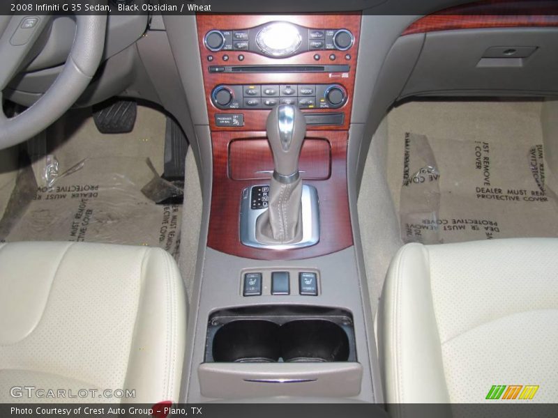 Black Obsidian / Wheat 2008 Infiniti G 35 Sedan