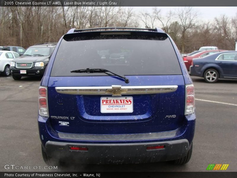 Laser Blue Metallic / Light Gray 2005 Chevrolet Equinox LT AWD