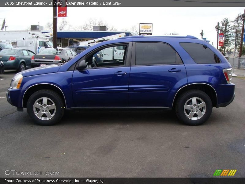 Laser Blue Metallic / Light Gray 2005 Chevrolet Equinox LT AWD