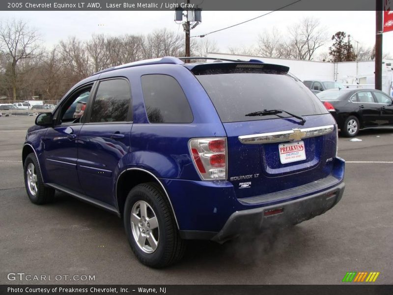 Laser Blue Metallic / Light Gray 2005 Chevrolet Equinox LT AWD