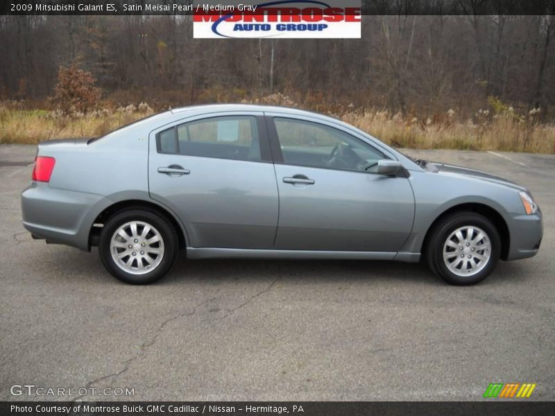 Satin Meisai Pearl / Medium Gray 2009 Mitsubishi Galant ES