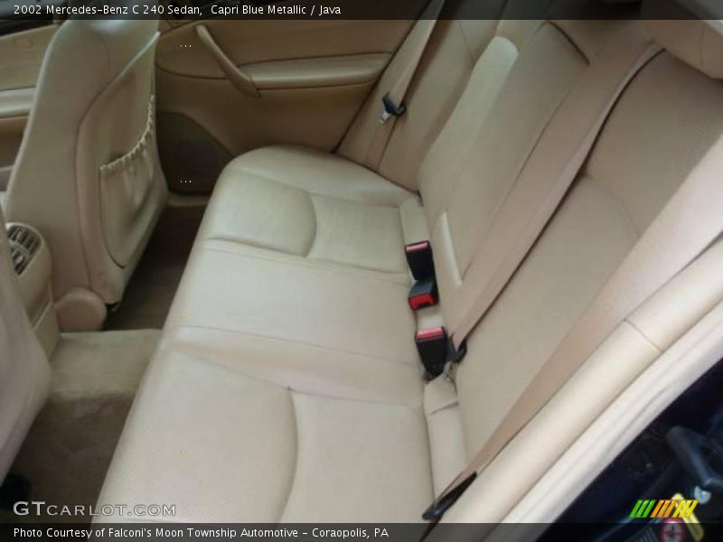 Capri Blue Metallic / Java 2002 Mercedes-Benz C 240 Sedan
