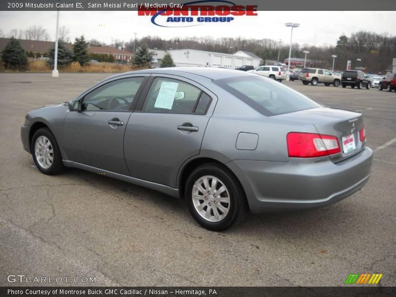 Satin Meisai Pearl / Medium Gray 2009 Mitsubishi Galant ES