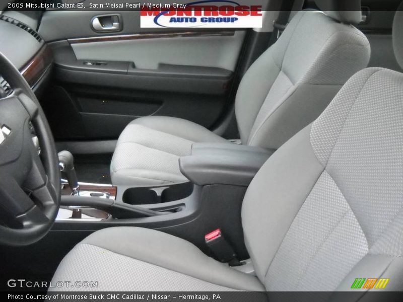 Satin Meisai Pearl / Medium Gray 2009 Mitsubishi Galant ES