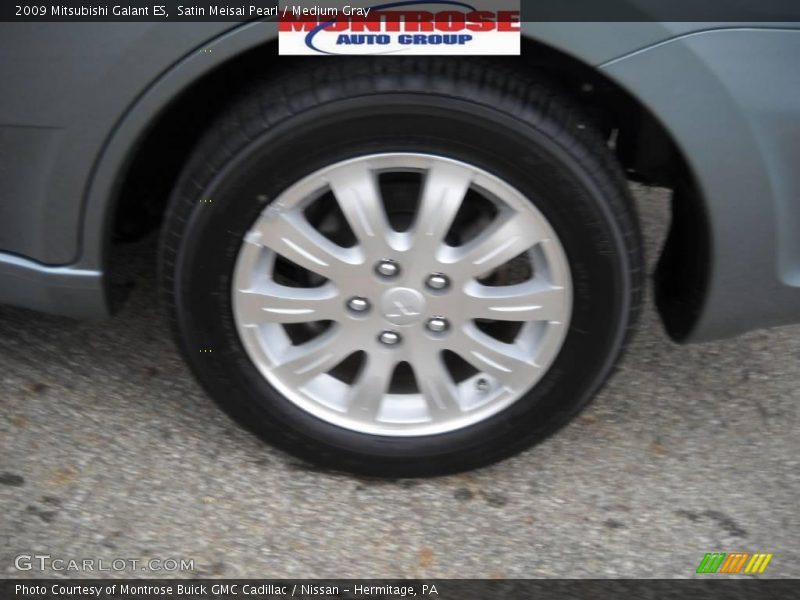 Satin Meisai Pearl / Medium Gray 2009 Mitsubishi Galant ES